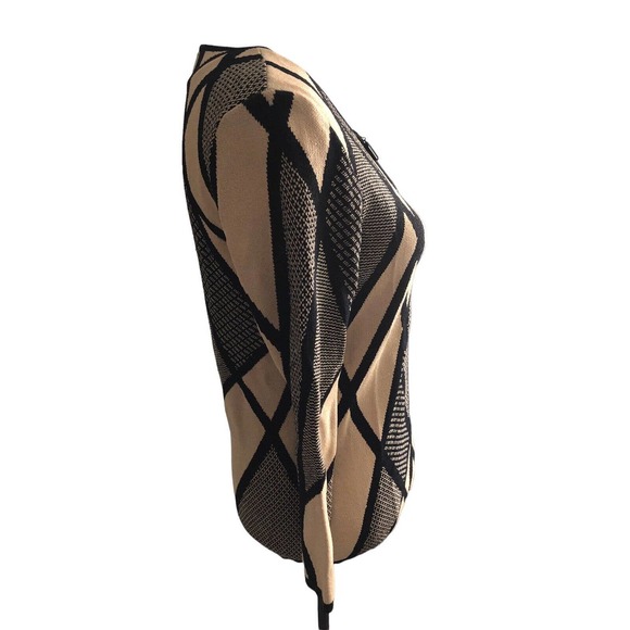 Jones New York Knit Zip Up Sweater Jacket and Sleeveless Tank Set 2 Piece Size S - Picture 9 of 16